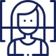 Tecnología de reconocimiento facial representando el impacto social de la innovación digital.